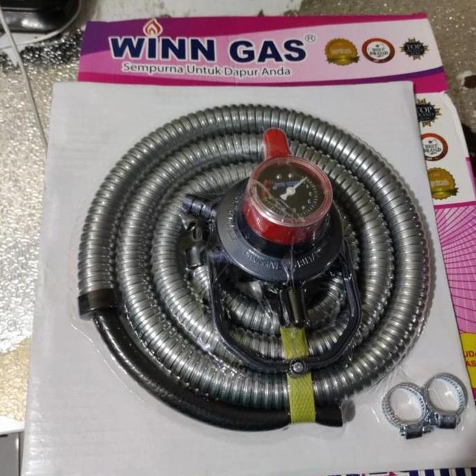 Selang dan Regulator Winn Gas PSFR W-900M Selang dan Regulator Winn Gas W 900 M YAN