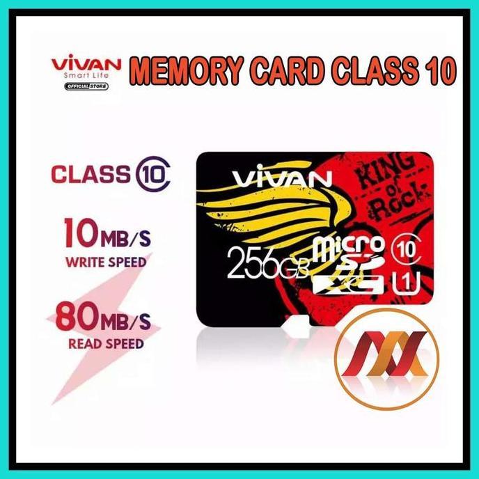 TERMURAH - Memory Micro SD 256 GB Class 10 - Micro SD 256GB Vivan Original