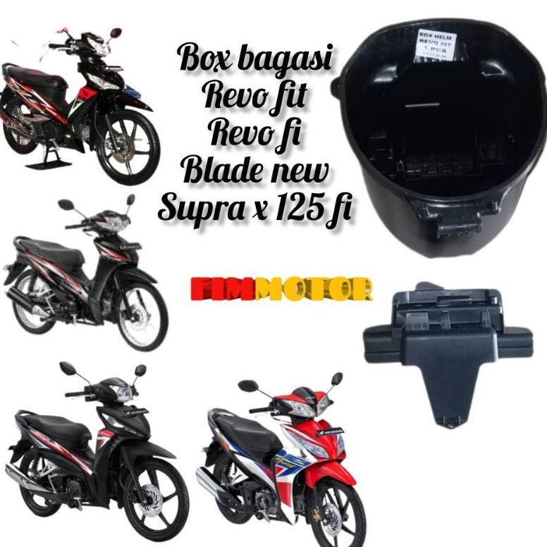 Box Bagasi Revo Fi Injeksi Revo Fit Karbu Blade New Supra X 125 FI