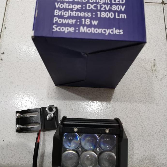 lampu tembak kotak lensa 6 merek vinyx