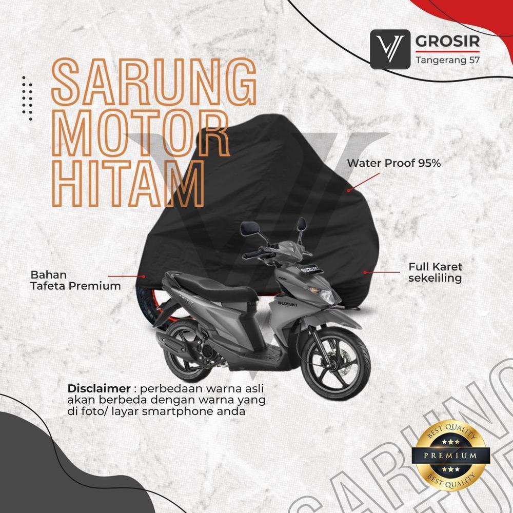 BODY COVER Suzuki NEX 2 SARUNG MOTOR BLACK PREMIUM