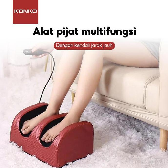 KONKO Alat Pijat Kaki  pijat betis Mesin Pijat  Alat   Pijat elektrik Refleksi Kaki Tubuh  Leher Get