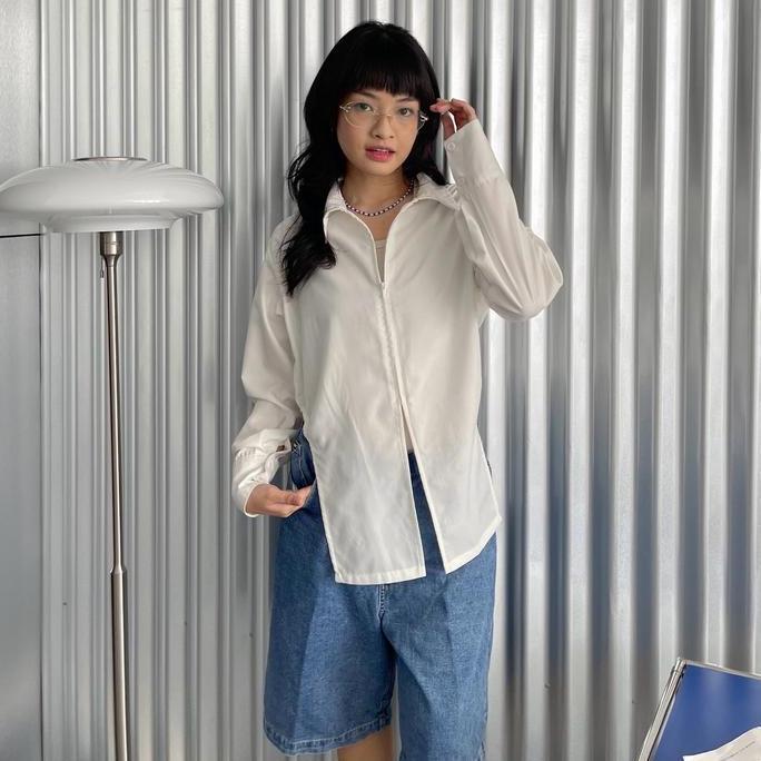 ByNeeth Janna Shirt - Kemeja Basic - Kemeja Toyobo - Kemeja Wanita