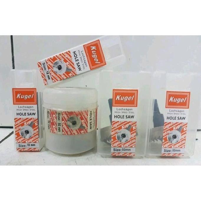Holesaw / Hole Saw HSS Kugel Mata Bor Besi 33 mm mili