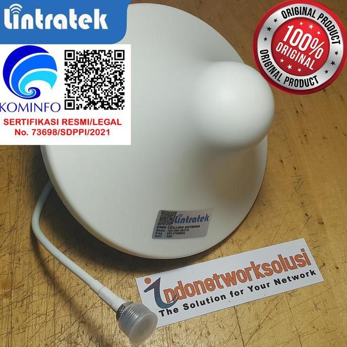 DA66 - Antena Omni Jamur Ceilling Indoor u/ Repeater 2G 3G 4G Lintratek ORI