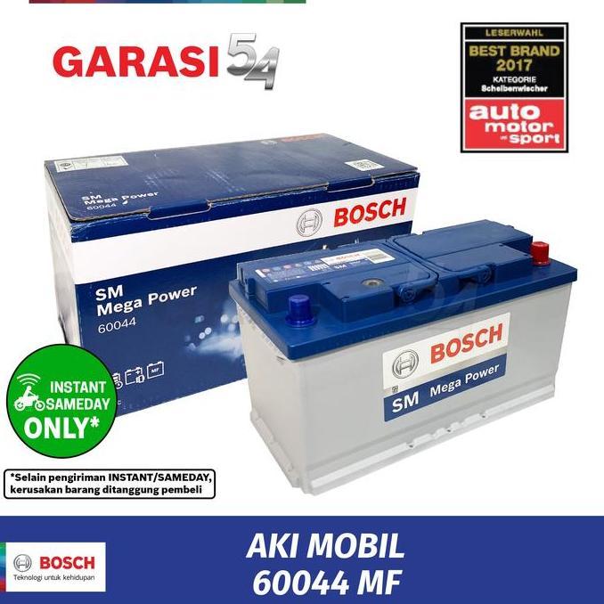 Terlaris Aki Mobil Bosch 100Ah Din 100 / 60044 Bmw Mercy Audi