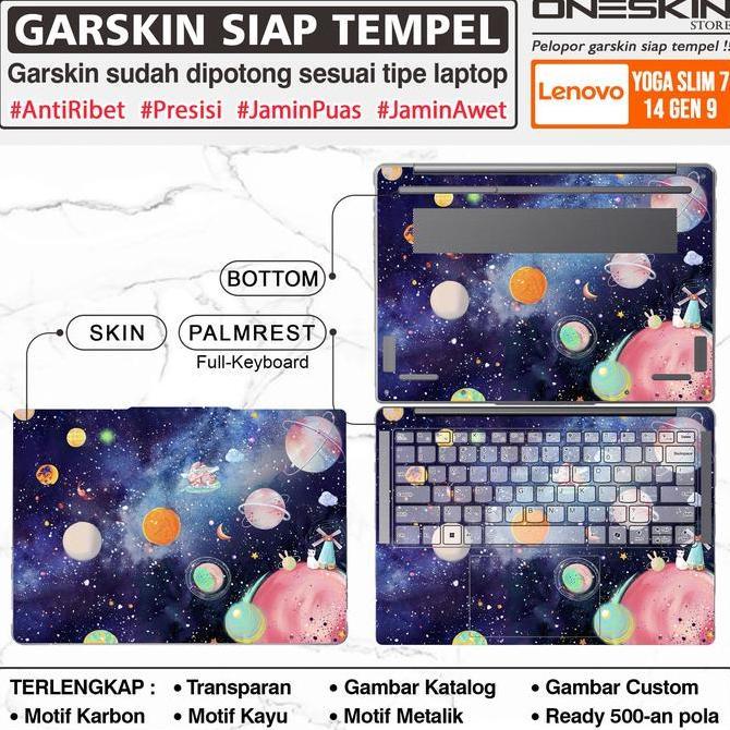 Garskin Sticker Laptop Lenovo Yoga Slim 7 7i-14 14IMH9 Gen 9 Full Body