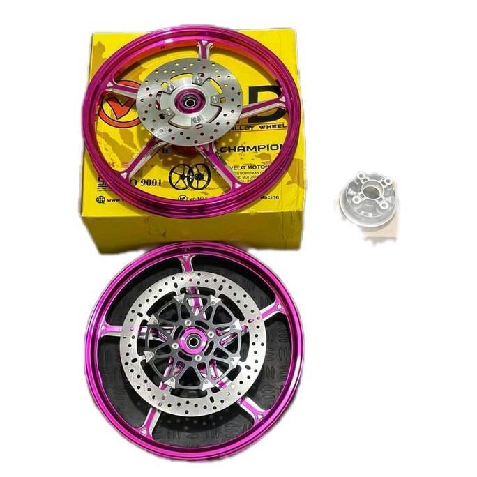 Terlaris Velg Vnd Ak 55 Dobel Disk Pnp Ninja Cbr Klx Crf Sonic Satria2T Supra Gtr