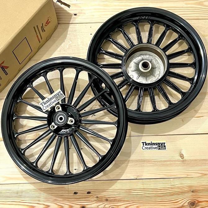 Terlaris Velg Vrossi Galaxy Model Daytona All Yamaha Mio 125 Mio M3 Xeon Hitam