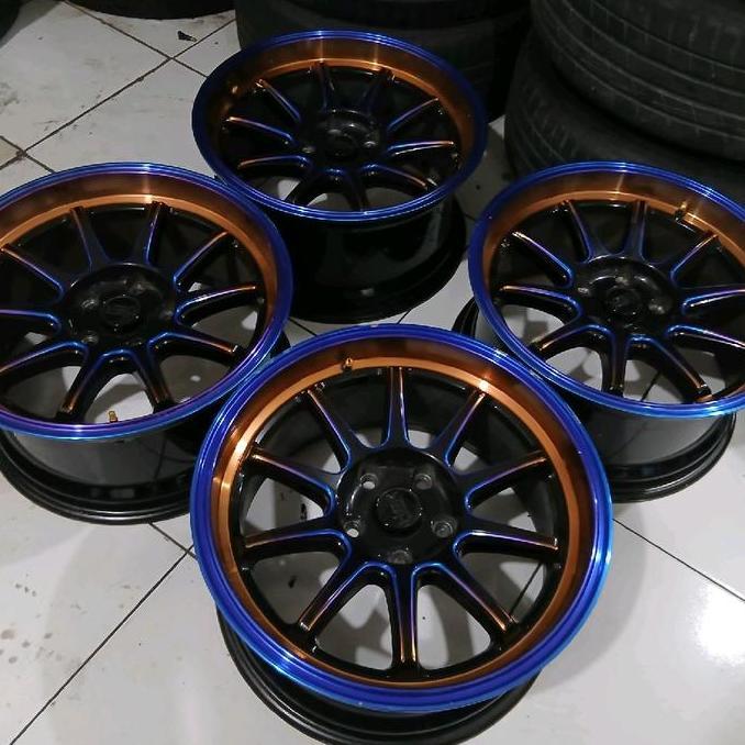 Terlaris Velg Hsr Model Venom Ring 17 Pcd 5X114,3 R17 Warna Rainbow Pnp Reborn Innova Barong V G Ven