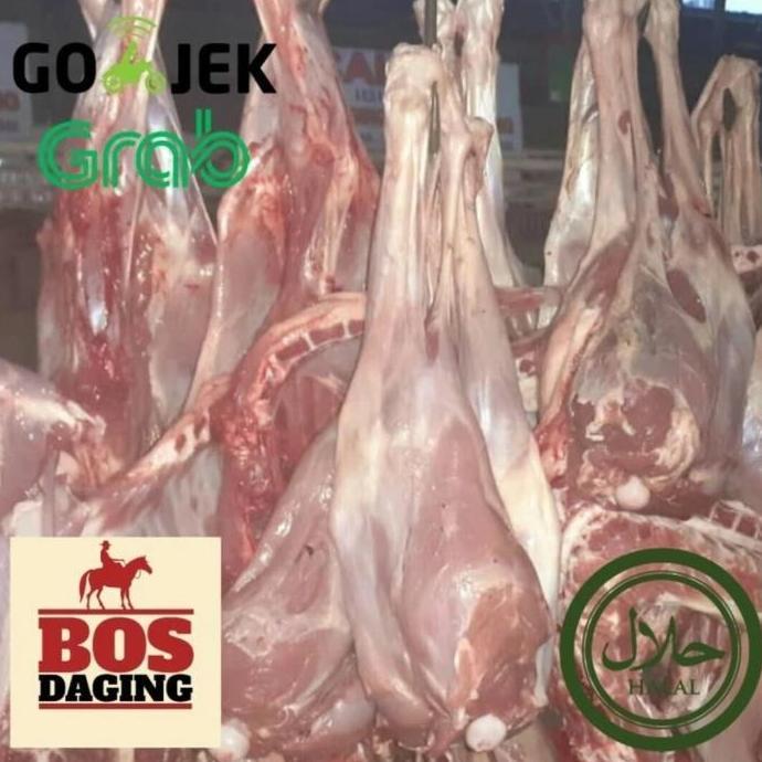 Terlaris Paha Daging Kambing Muda 1Kg Dijamin Fresh Segar