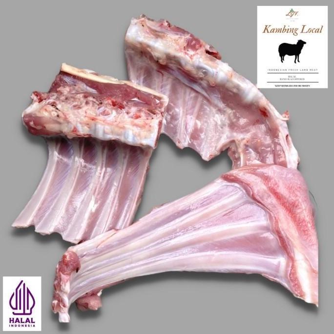 Terlaris Daging Kambing Muda Frozen Beku, Iga Kambing 1Kg