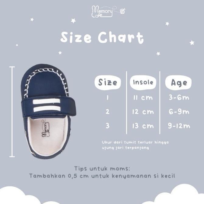 Promo Memorylife - Prewalker Baby Gladiator | Sepatu Prewalker Bayi Unisex