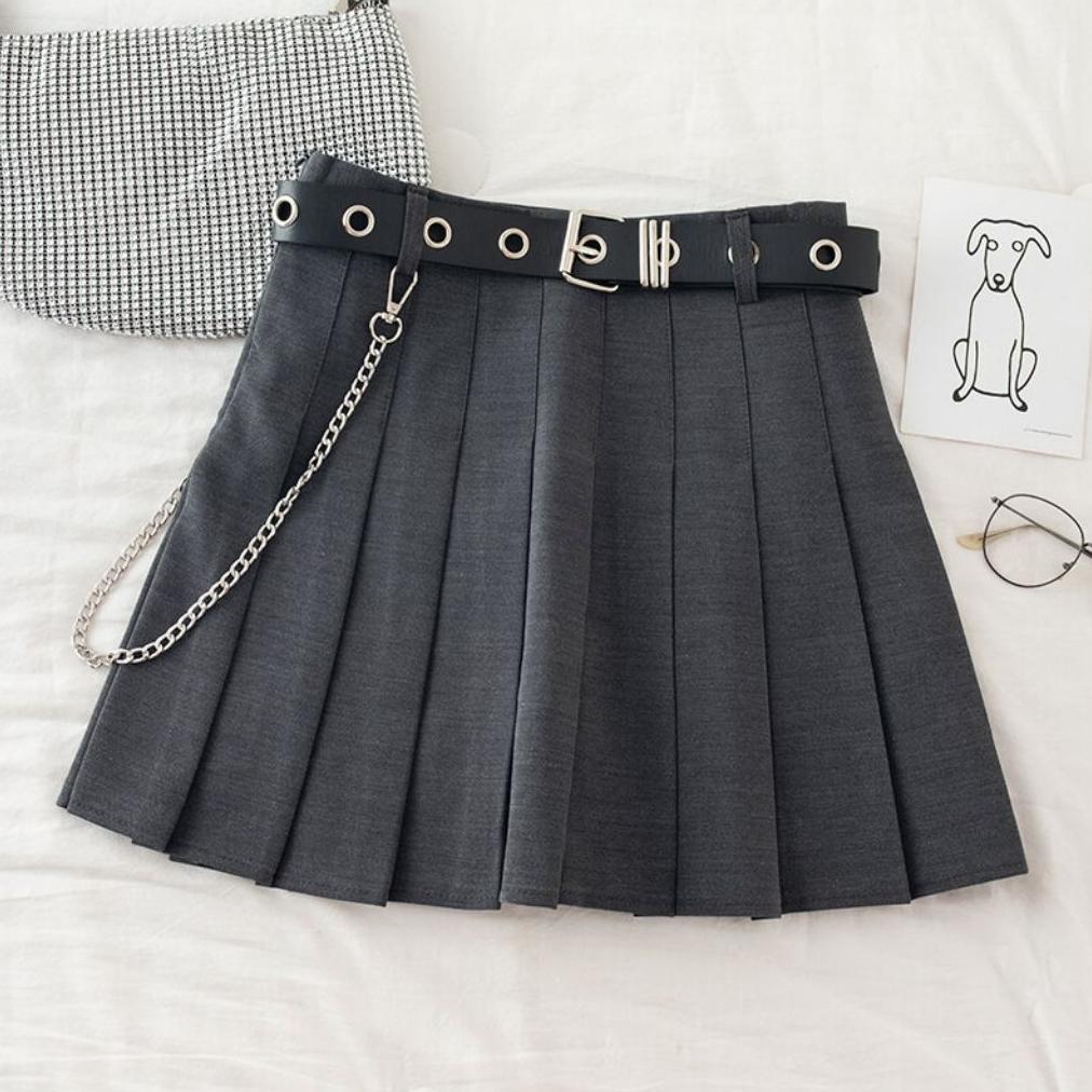 BEST SALE ROK MINI HARAJUKU FREE BELT DAN RANTAI