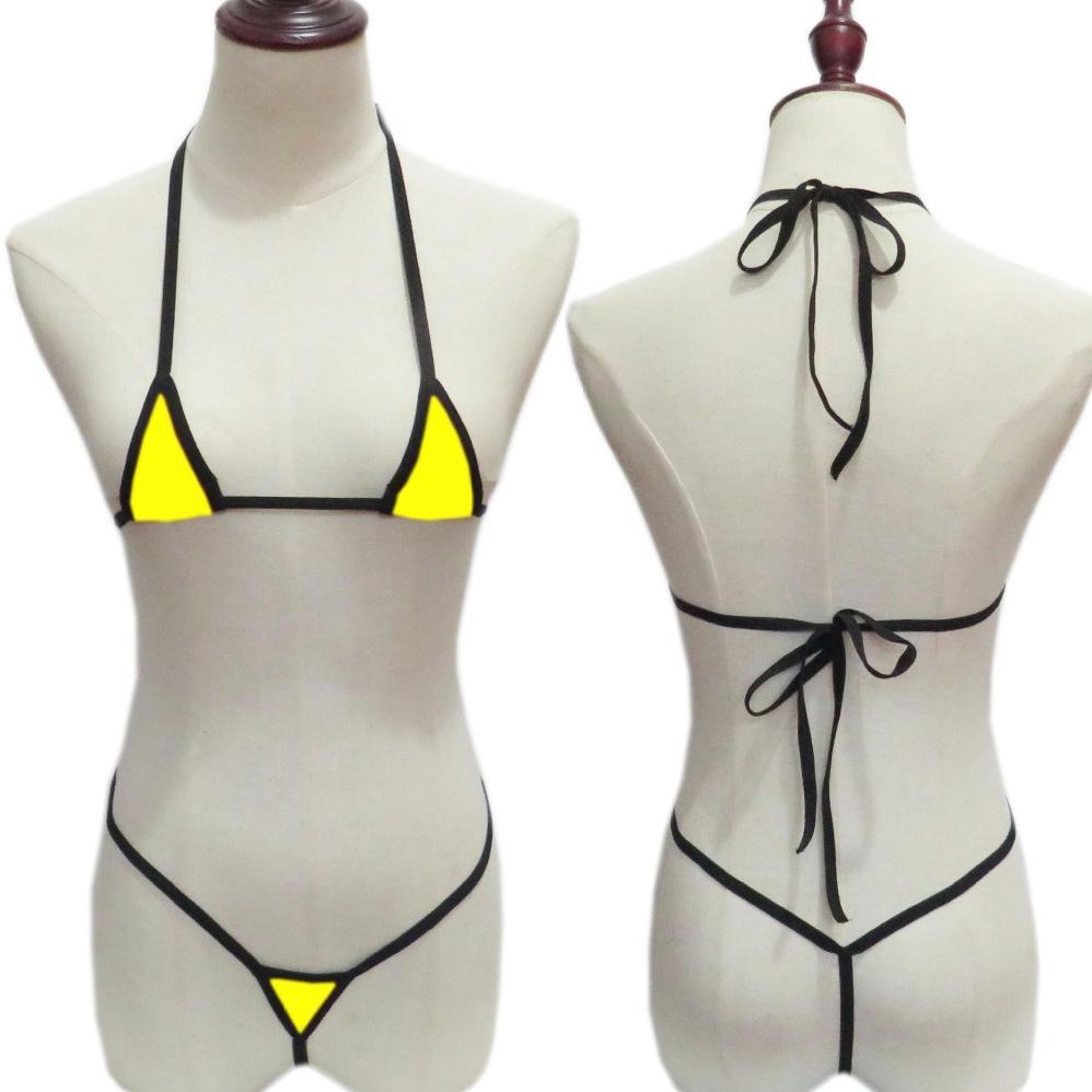 HOT PRODUCT Set G String Dan Bra Mini 7x9 cm / G String Dan Bra Seksi 053