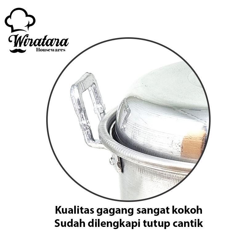 CUCI GUDANG Maspion Dandang Nasi + Kukus Kualitas Premium | Panci Kukusan Aluminium | Steamer Penguk