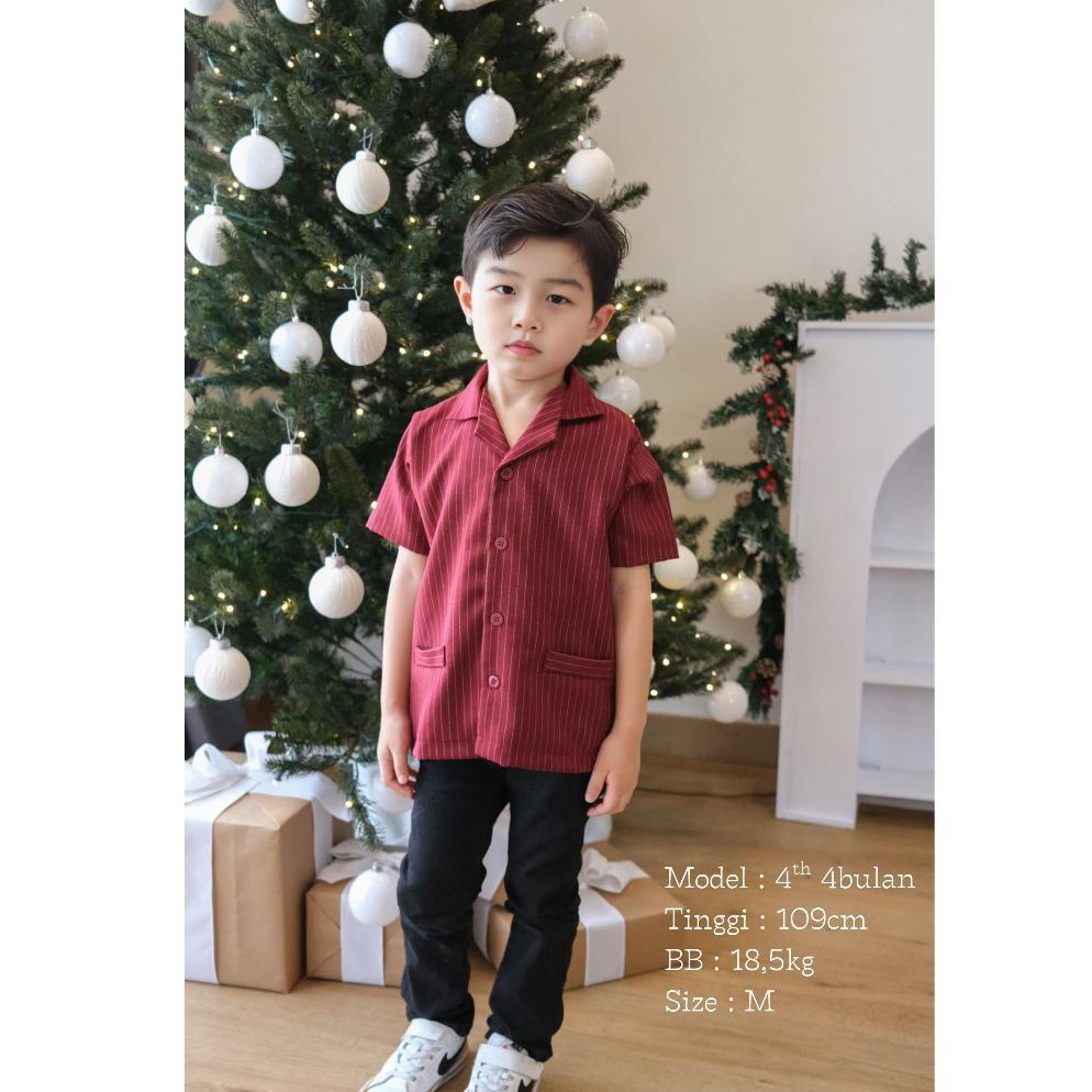HOT PRODUCT Todei.kids Noel Setelan Natal Anak Perempuan / Kemeja Natal Anak Laki-laki / Baju Couple