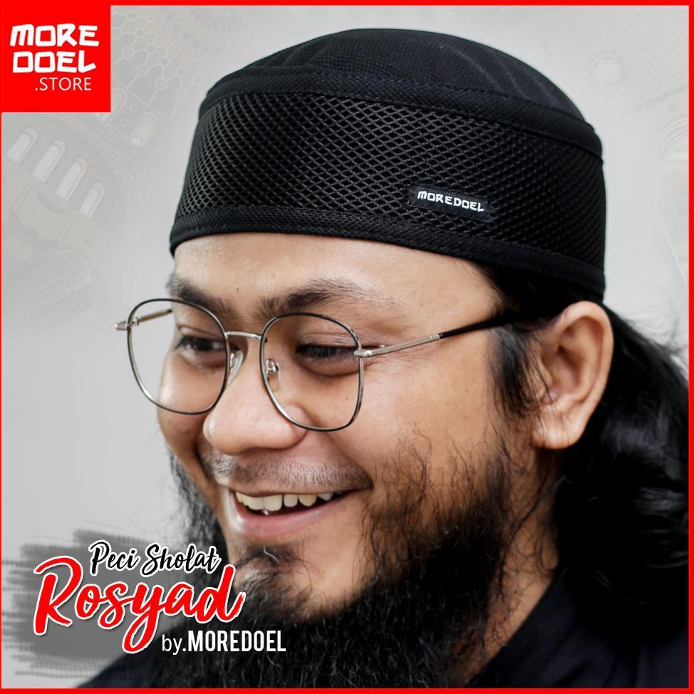 MOREDOEL - Kopiah Peci Hitam Peci Dewasa Rosyad By Moredoel