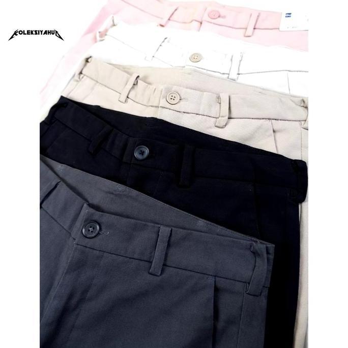 DF316 >> Original GU Unql Slimfit Twill Chinos Pant