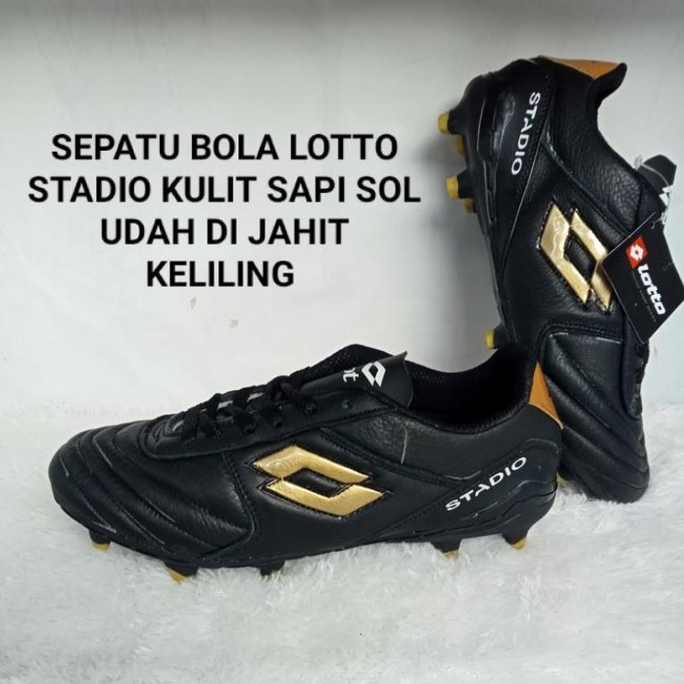 Terbaru Sepatu Bola Kulit Lotto Stadio Sol Udah Di Jahit