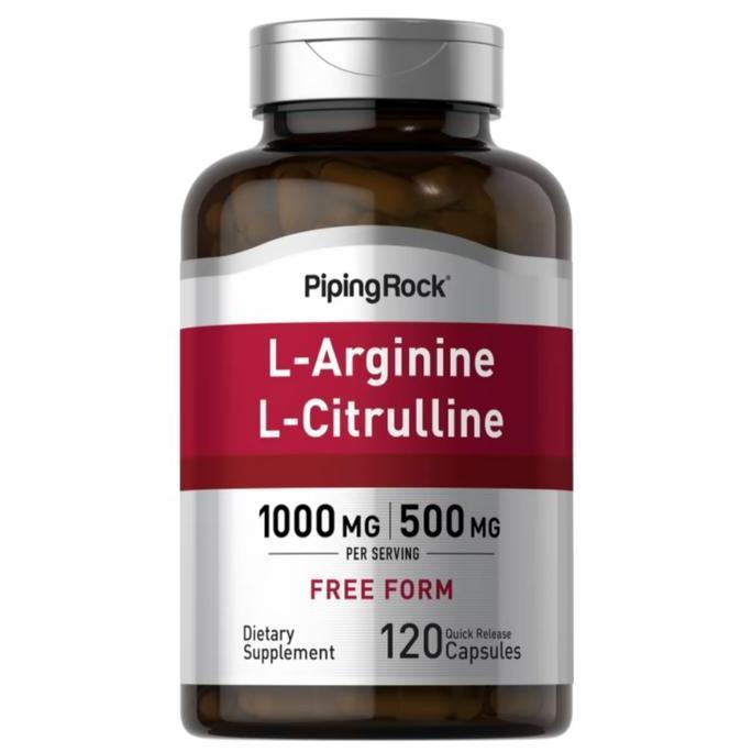 Pipingrock arginine & citrulline isi 120 capsul