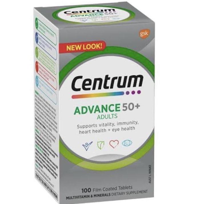Centrum Advance 50+ isi 100-150 tablet