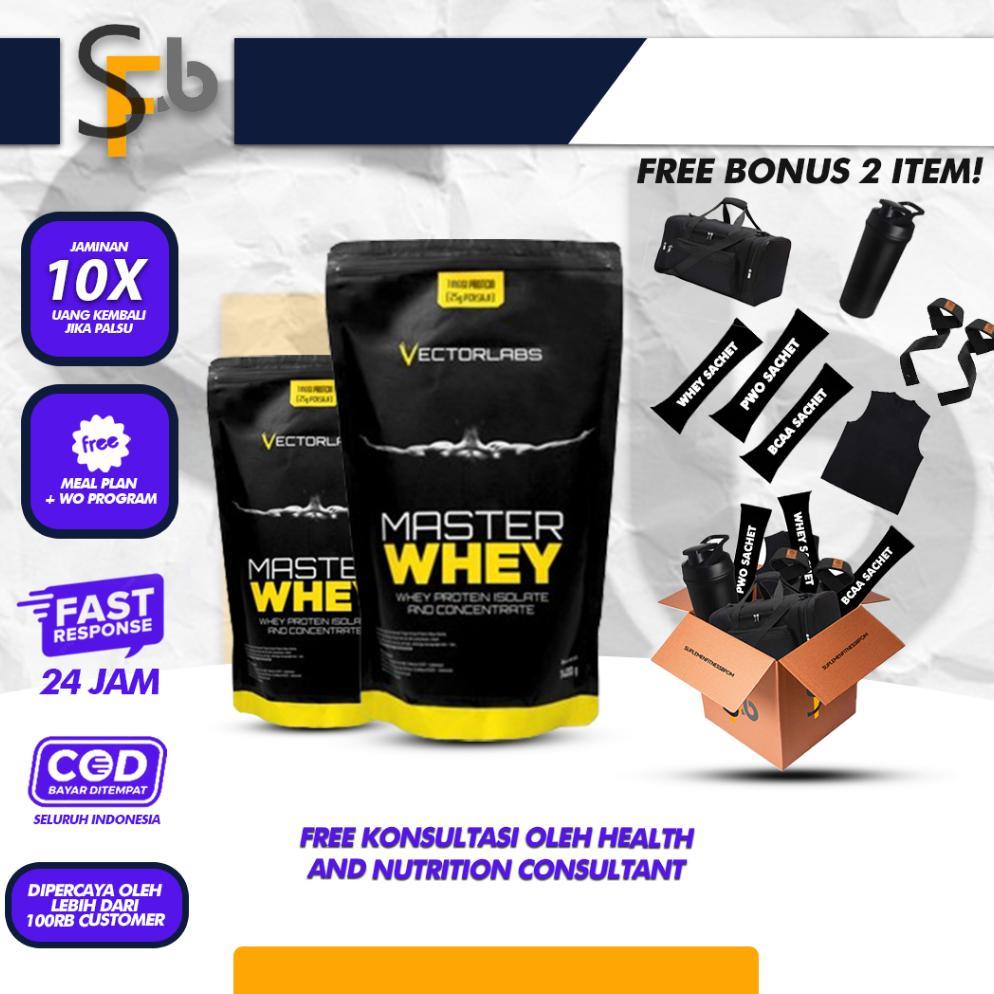 Vectorlabs Master Whey 6 Lbs  2 Pouch Vectorlabs