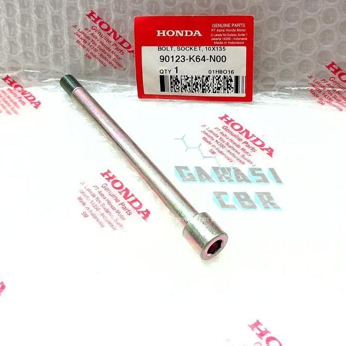 90123K64N00 - Baut Socket 10X135 Honda Cbr 250Rr K64J - Baut Prolink Cbr 250Rr Ready Stock