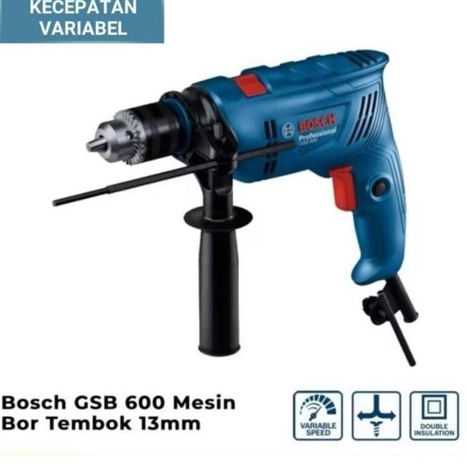 BOSCH GSB 600 Impact Drill Mesin Bor Beton Bosch 13 mm