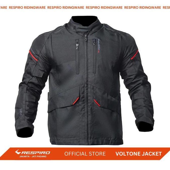 Respiro Jaket VOLTONE | Jaket Motor Harian Pria Windproof