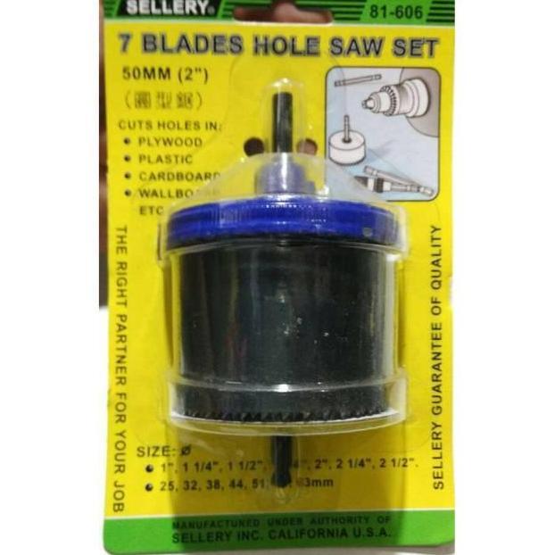 Hole Saw sellery 7 BLADES HOLE SAW SET original