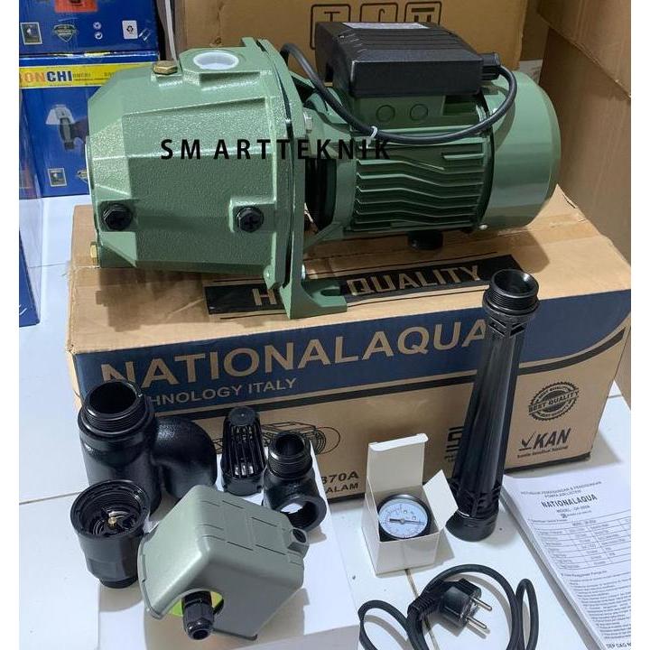 Promo| Pompa Jet Pump National Aqua Dp 255A 250 Watt Pompa Air Sumur Dalam