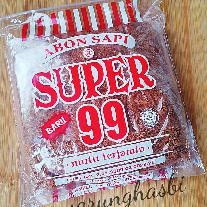 abon sapi super 99 250gr