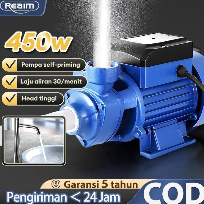 Promo| Reaim Pompa Air Jet Pump Pompa Pendorong Air Jet Pompa Jet Tugas Berat Dengan Mesin Pompa Air