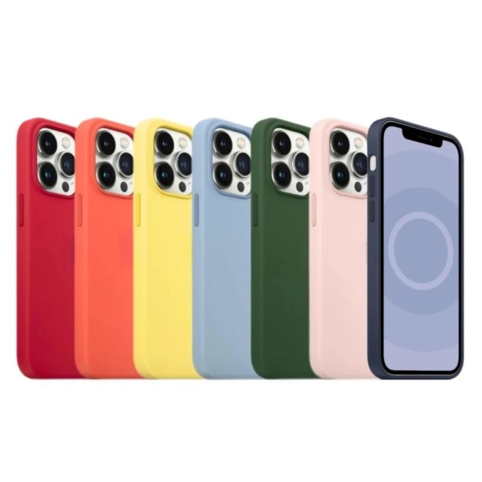 Silicone Case For iPhone 13Pro Animation Magsafe Liquid Silicone Magnetic Case For iPhone 13mini Wir