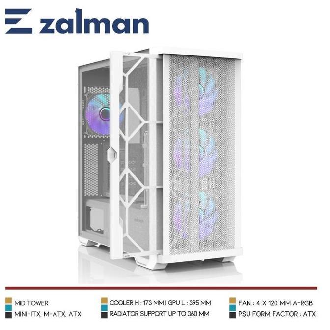 TERBARU - ZALMAN Z10 DUO - ATX Mid Tower Gaming Case