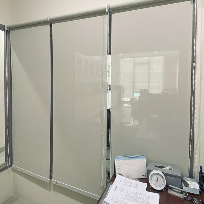 Onna Roller Blinds - tirai jendela gulung tarik kantor minimalis rumah
