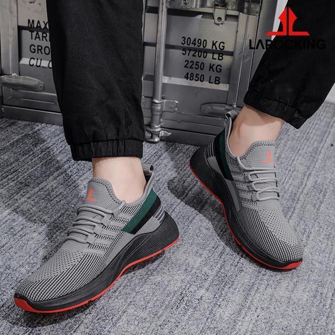 Viral  Eiger - Larocking - Vortex Abu | Sepatu Sneakers Running Gym Shoes Sports Outdoor Olahraga