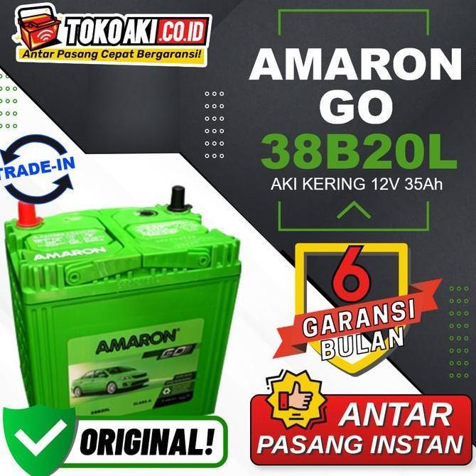 BEBAS ONGKIR - Amaron GO MF 38B20L / NS40ZL