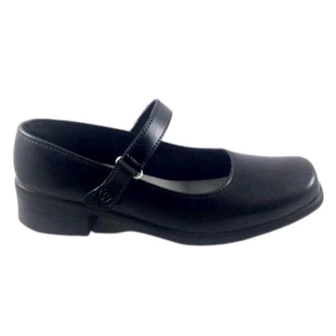 Promo Sepatu Pantofel Paskibra Wanita Sepatu Kerja Flat Hitam Shoes Hak 3Cm