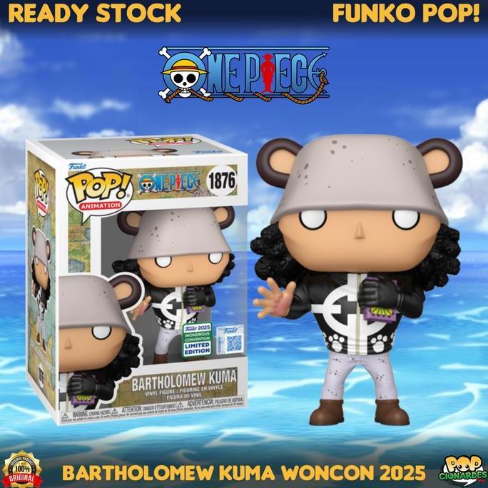 Funko POP Animation - One Piece - Bartholomew Kuma Woncon 2025 #1876