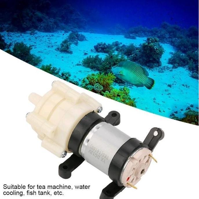 Lansungkirim- Pompa Air Mini Dc 12Volt Pompa A1 Adaptor