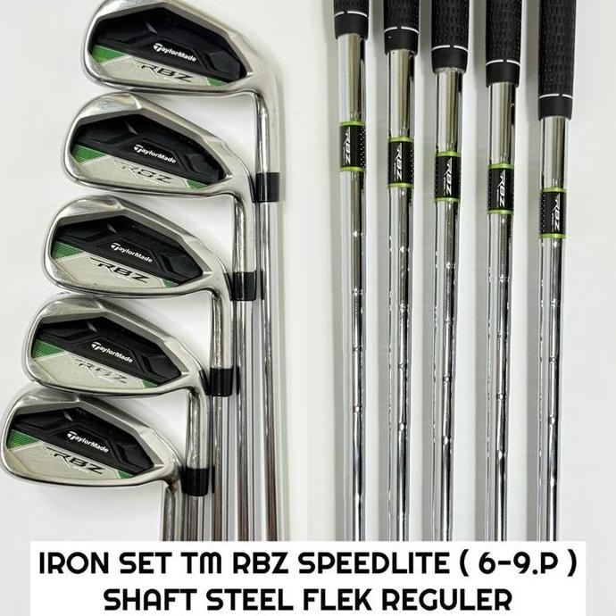 Stick Golf Iron Set Golf Taylormade RBZ Speedlite Shaft Steel Original Original