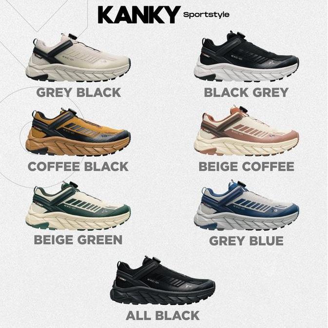 Murah Kanky Sportsyle Exc 01 - Sepatu Sport Casual Sport Style Pria Dewasa