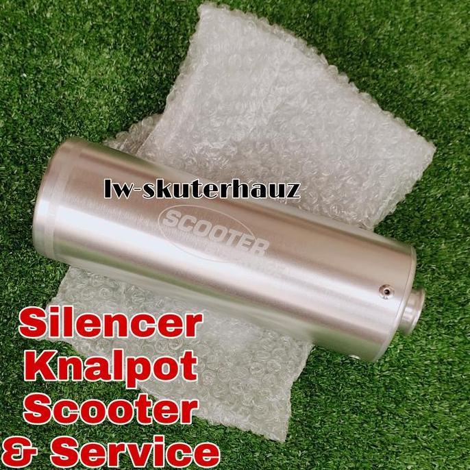 SILENCER Knalpot Racing ori SCOOTER and SERVICE utk Vespa PX Series