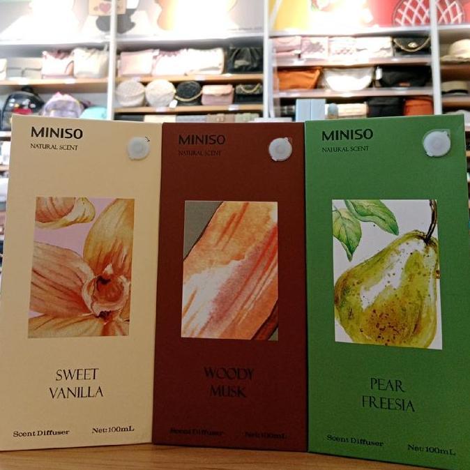 Scent Diffuser Pear Freesia Woody Musk Sweet Vanilla (pengharum ruangan)