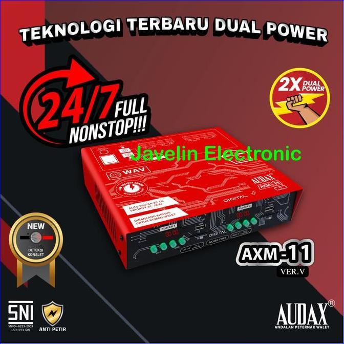 Diterium- Ampli Audax Axm 11 Amplifier Walet 2 Input 4 Output Power Ax Axm11