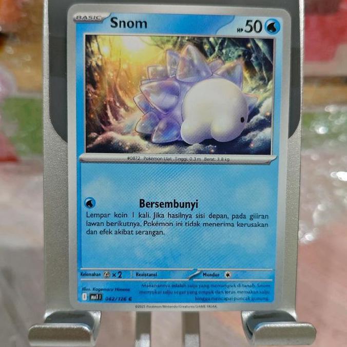 Kartu Pokemon MA1 042/126 Basic Snom