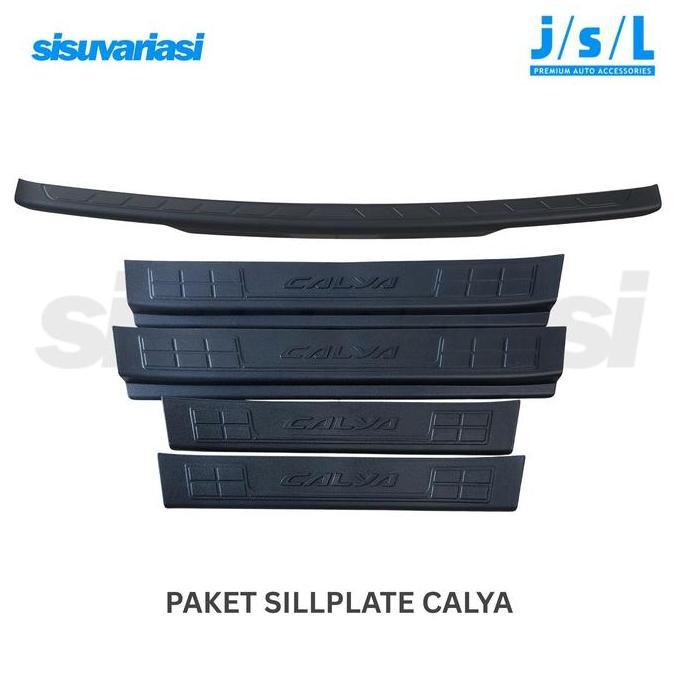 Promo Paket Sillplate Calya Sigra JSL Samping & Belakang - Aksesoris Mobil Fungsional Diskon