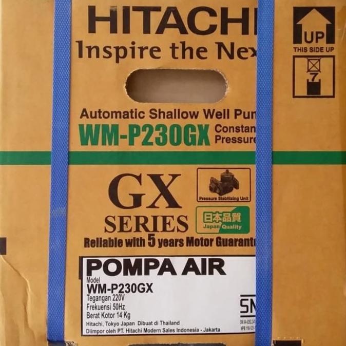 POMPA PENDORONG HITACHI / POMPA AIR BOOSTER HITACHI WMP 230GX HITACHI 230WATT